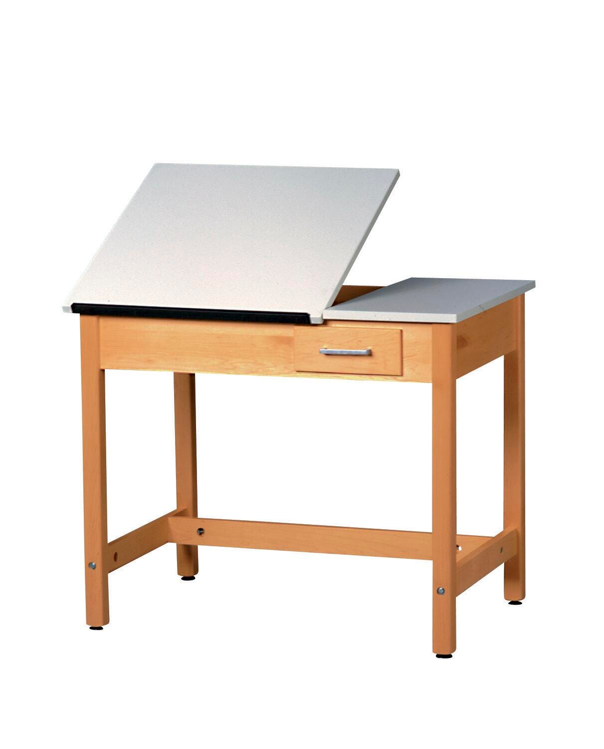 Diversified Woodcrafts Drawing Table, 36 x 24 x 30 Inches, Maple, Plastic, Item Number 423849